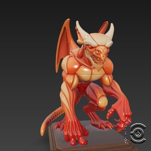 Demon Dragon - Hellfire Sentinel