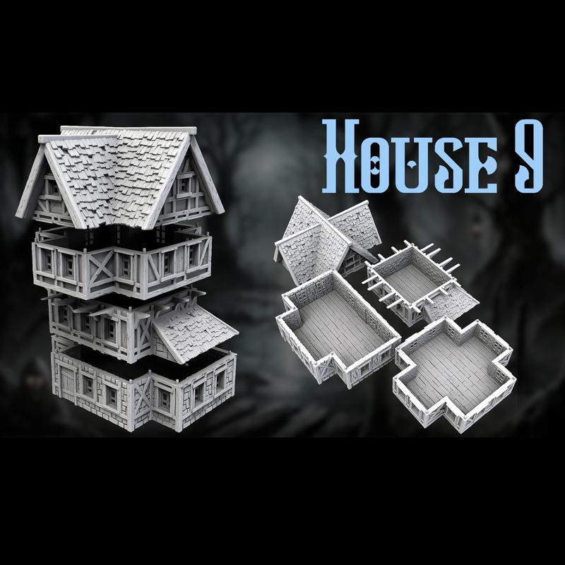 Medieval House 9 (28 mm)