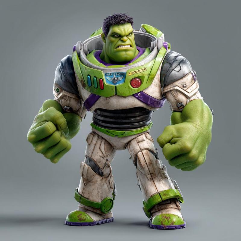 Hulk Buzz Lightyear Toy Story Toy