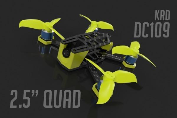 KRD DC109 2.5" Quad Frame