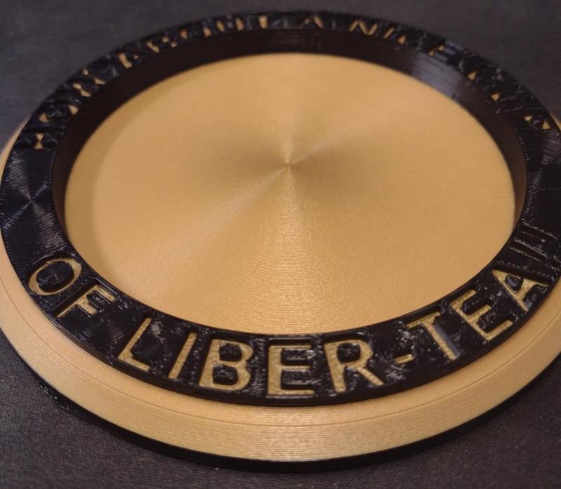 Helldivers Liber-tea 3D Coaster