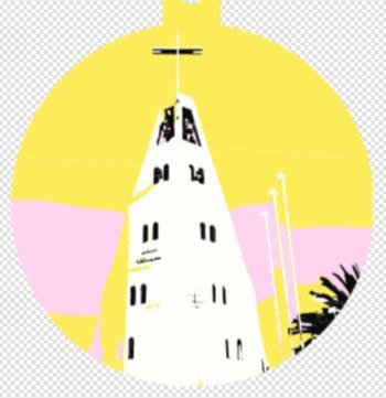 Huasco Lighthouse Keychain