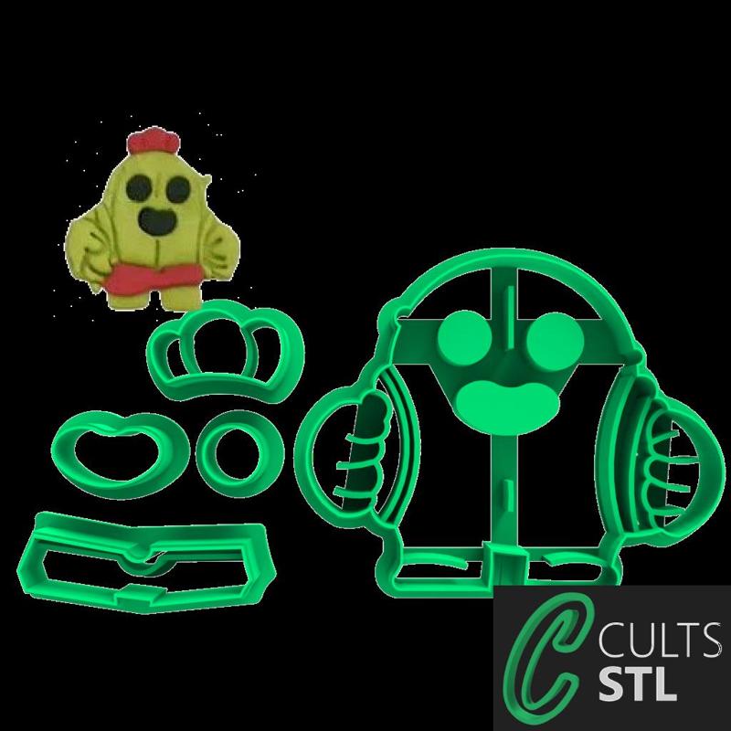 CORTADOR SPIKE - BRAW STARS - 6cm