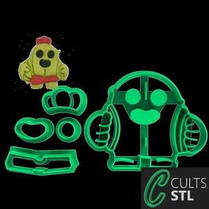 CORTADOR SPIKE - BRAW STARS - 6cm