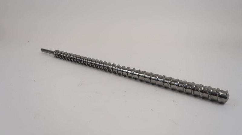 Precious Plastic Small-scale extrusion screw for plastics recycling