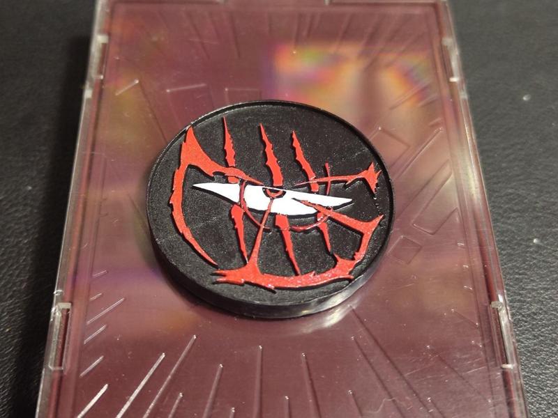 One Piece TCG Token Coin - Shanks Haki / Jolly Roger