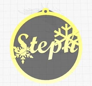 chrismas sphere Steph