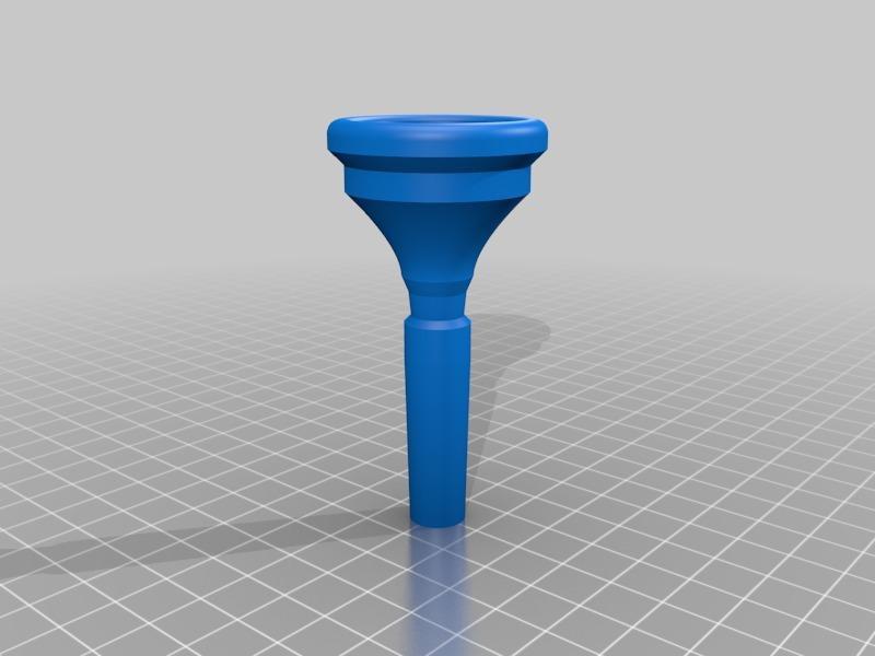 trombone mouthpiece with small shank
