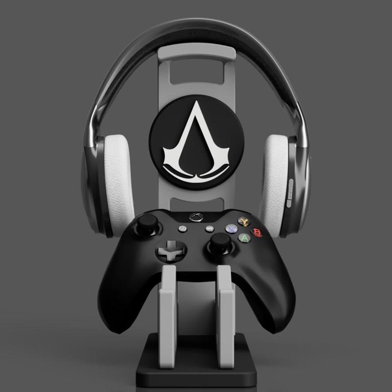 Assasins Creed Dual Controller & Headset Stand