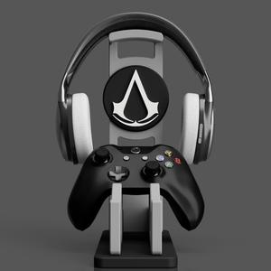 Assasins Creed Dual Controller & Headset Stand