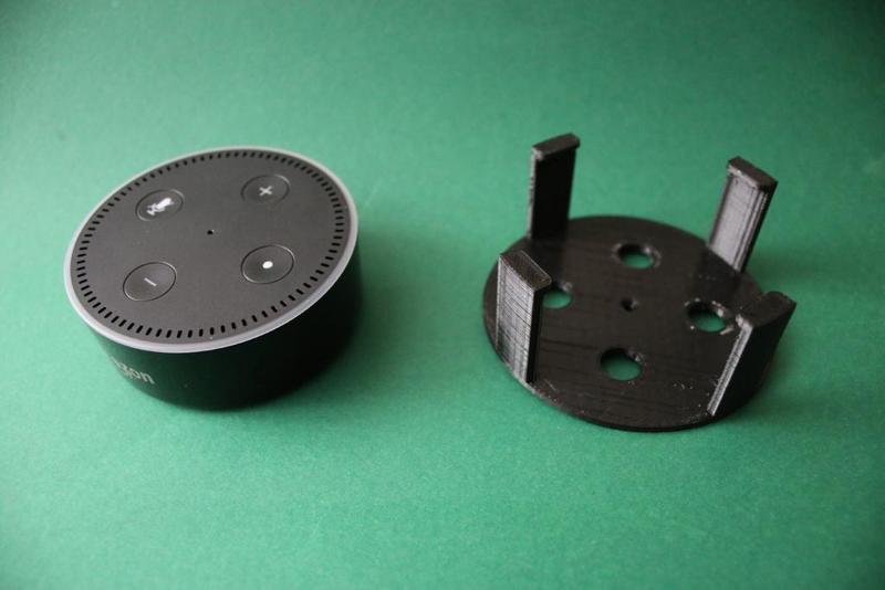 Alexa Echo Dot ceiling mount, overhead mount, wall mount.