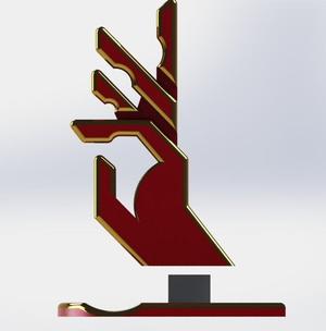 Hand incense holder 1