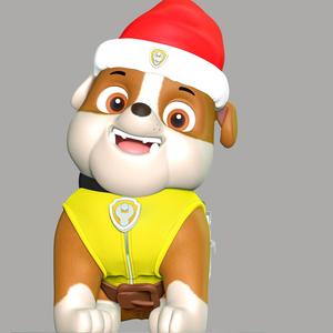 Rubble Christmas - Paw Patrol