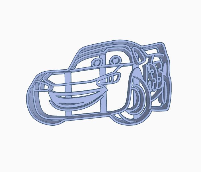 CARS McQueen Lightning McQueen Cookie Cutter - Cookie Cutter