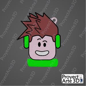 Multicolor key ring - Auron play