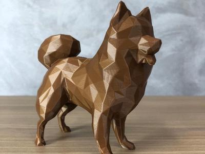 German Spitz Low Poly