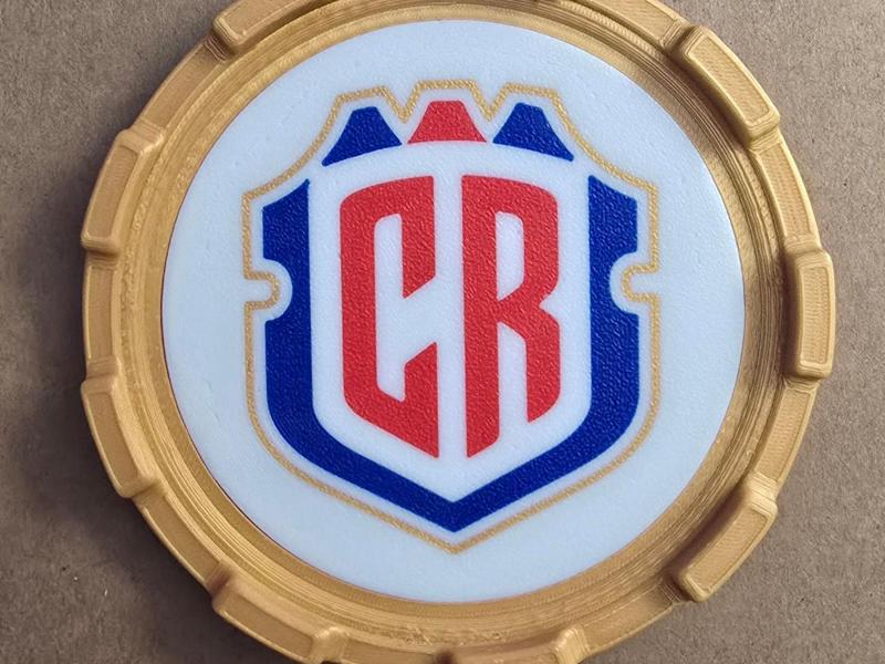 COASTER MASTER INSERT - COPA AMERICA24 COSTA RICA