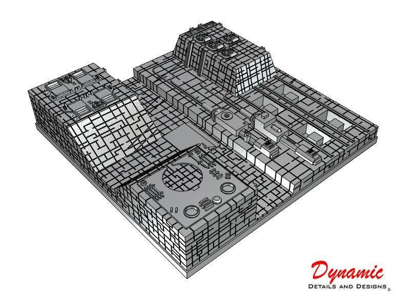 Death Star Surface Tile 01C