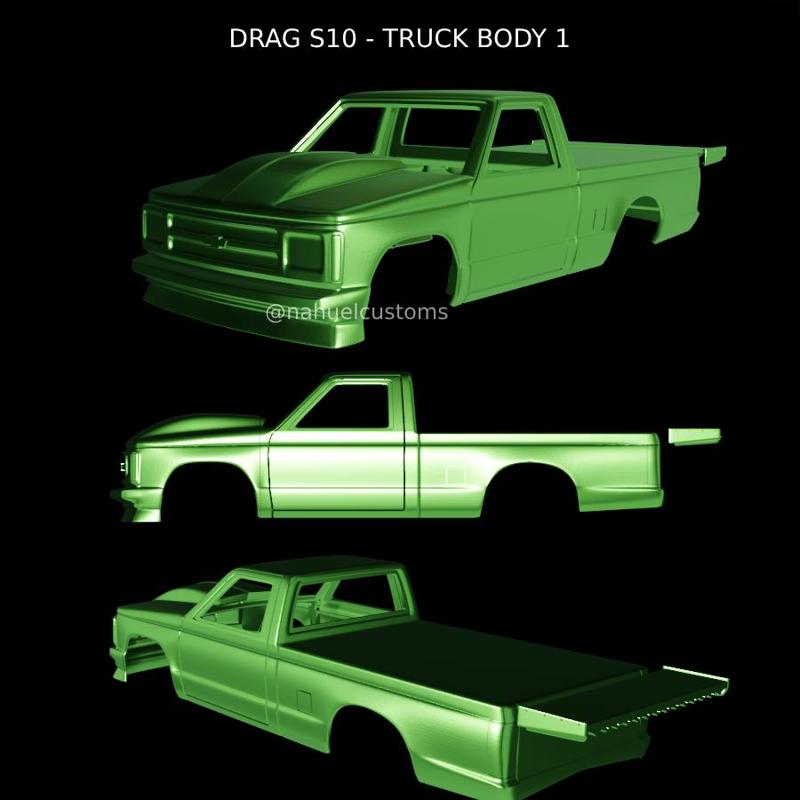 DRAG S10 - TRUCK BODY 1