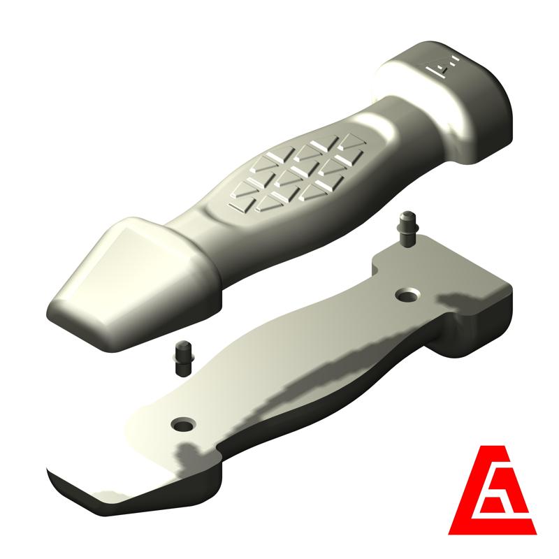 AC metal casting sand ram mold