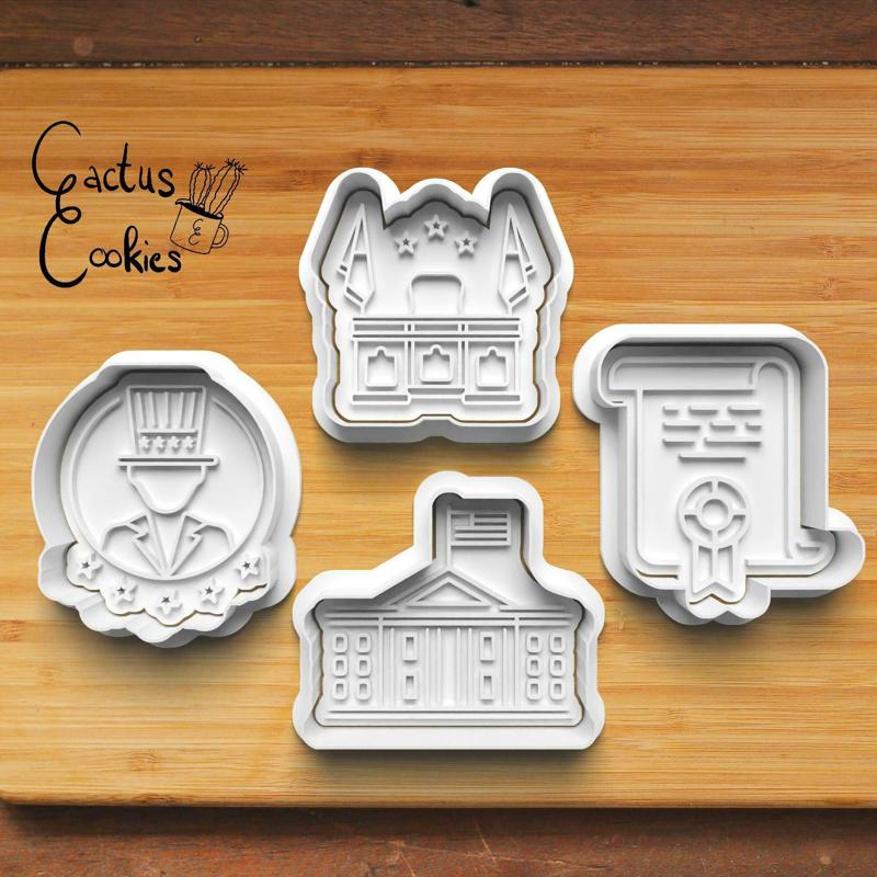 US President Cookie Cutter set 0554