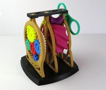 Pointlessly complex gear device