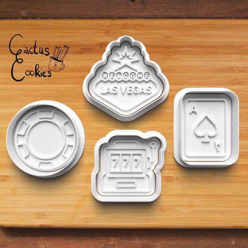 Las Vegas Cookie Cutter set 0854