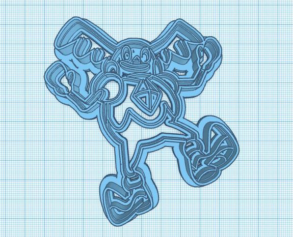 Pokemon: Galarian Mr. Mime Cookie Cutter