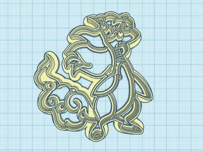 Pokemon: Mega Ampharos Cookie Cutter