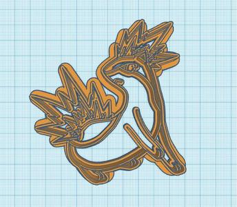 Pokemon: Quilava Cookie Cutter