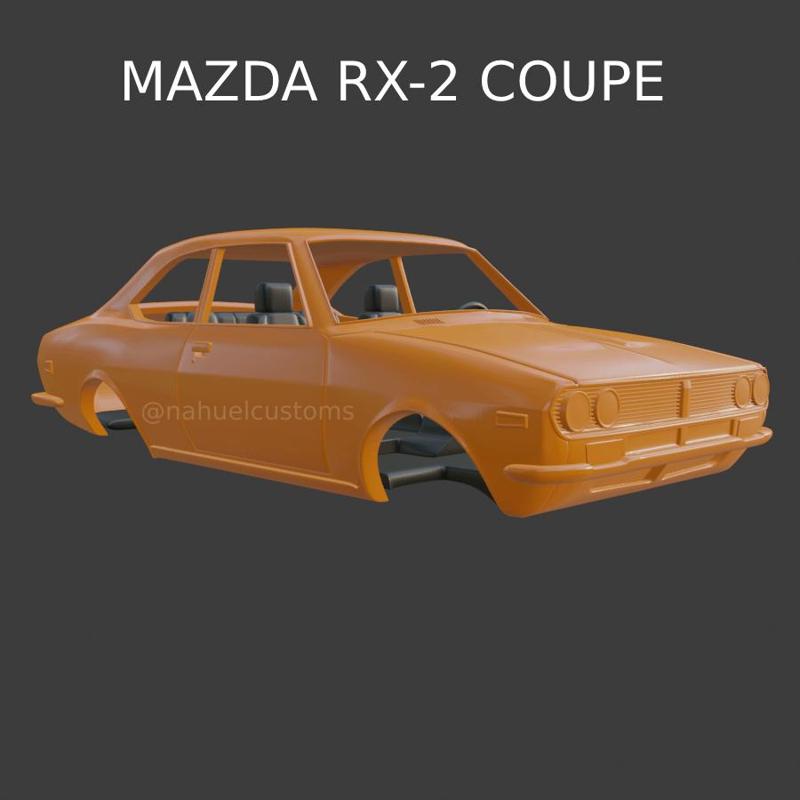 Mazda RX-2 Coupe - RX2 - Car body