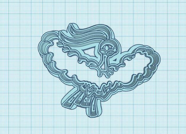 Pokemon: Altaria Cookie Cutter