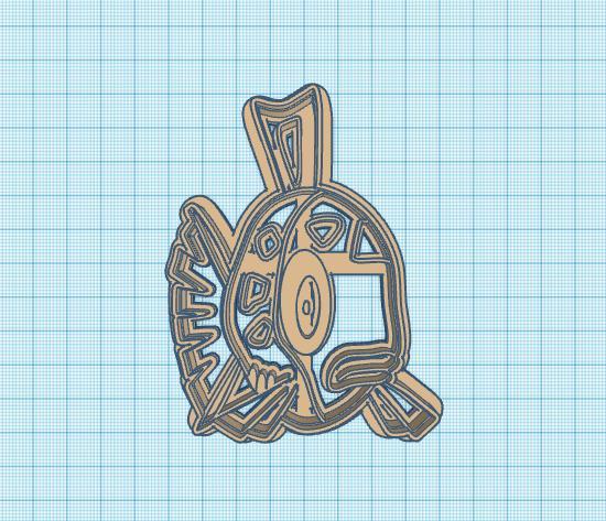 Pokemon: Feebas Cookie Cutter