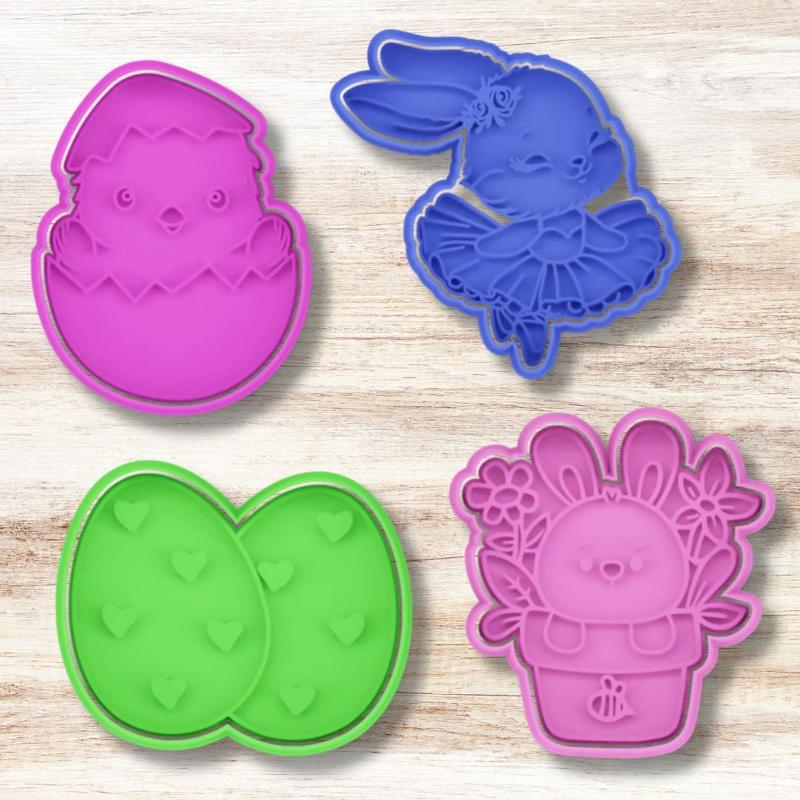 COOKIE CUTTER easter pack 1 set of 4