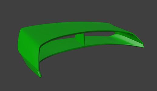 Spoiler 101 Wing For RC CARS Universal 3D PRINT STL