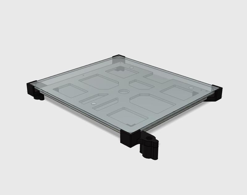 VertexEvo with Ultimaker glass