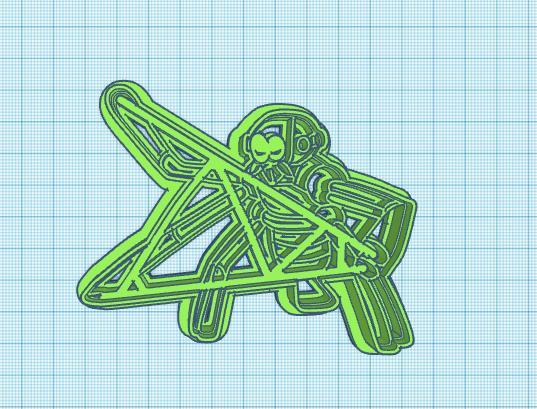 Pokemon: Spidops Cookie Cutter