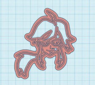 Pokemon: Lorelei Cookie Cutter