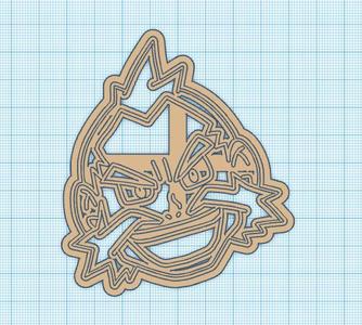 Pokemon: Chuck Cookie Cutter