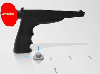 Pistole fliegenkiller Salz Pistole