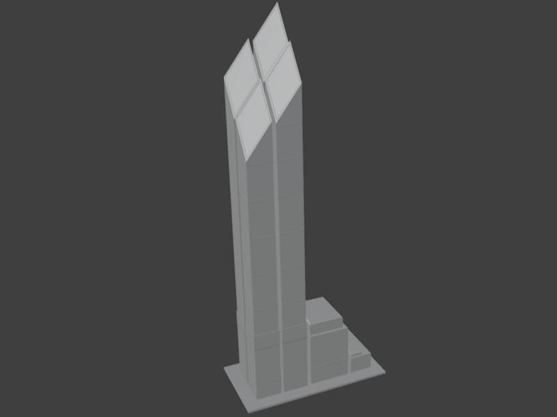 Two World Trade Center 1/2500