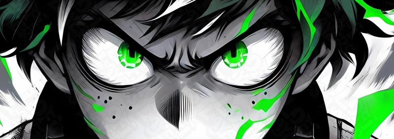 Izuku "Deku" Midoriya Bookmark (fan art-sized)