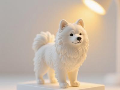 Samoyed Figurine