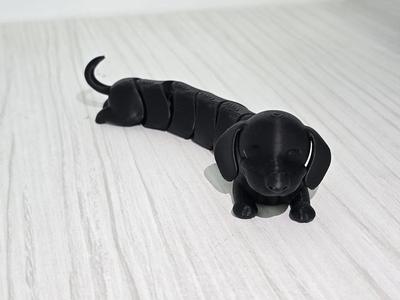 Flexi cute articulated dog