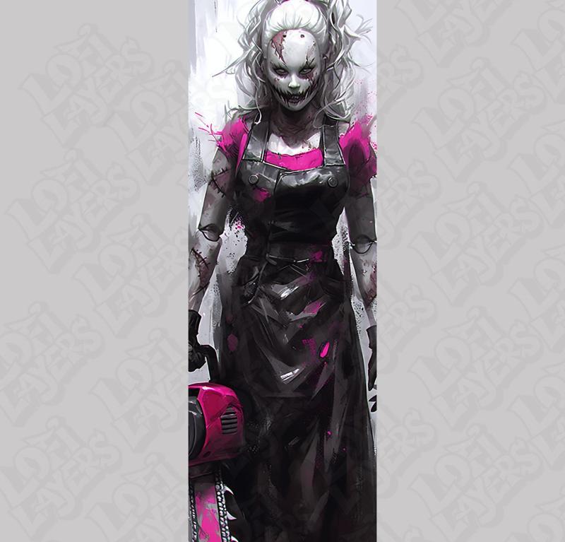 Barbie Leatherface Bookmark (Fan Art-Sized)