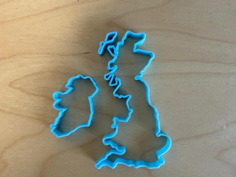 British Isles outline