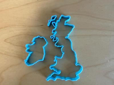 British Isles outline
