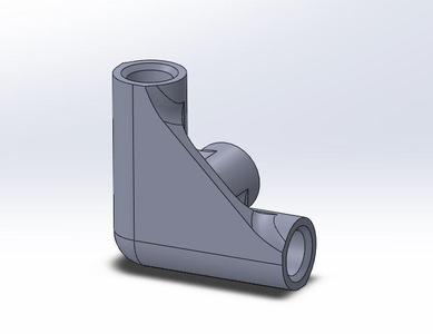 Corner for agronomy tube structure