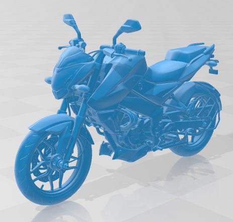 Bajaj Pulsar NS200 2018 Printable Motorbike