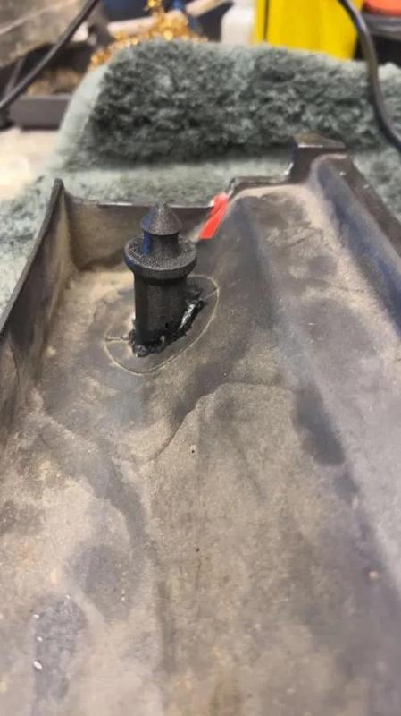 Motorcycle fairing studs